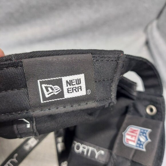 New Era Atlanta Falcons Black Adjustable Cap - Picture 11 of 11